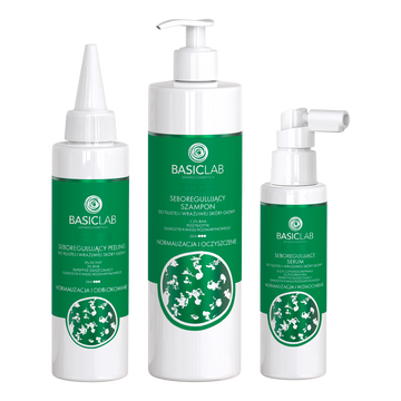 Trychologiczna kuracja do skóry przetłuszczającej się i ze skłonnością do łupieżu