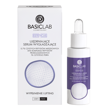 Ujędrniające serum wygładzające 0,7% czystych peptydów miedziowych, 30% kompleksu peptydów prokolagenowych, 1,0% czystego PDRN, Wypełnienie i Lifting